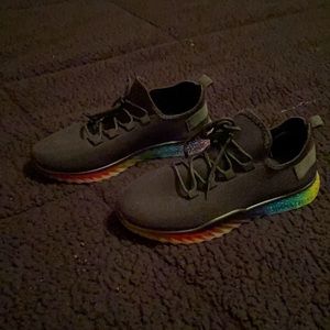 Rainbow shoes
